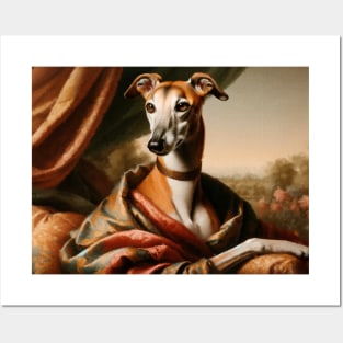 renaissance art with dogs Posters and Art